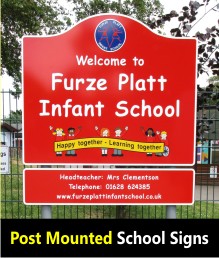 Signs for Schools - Post
